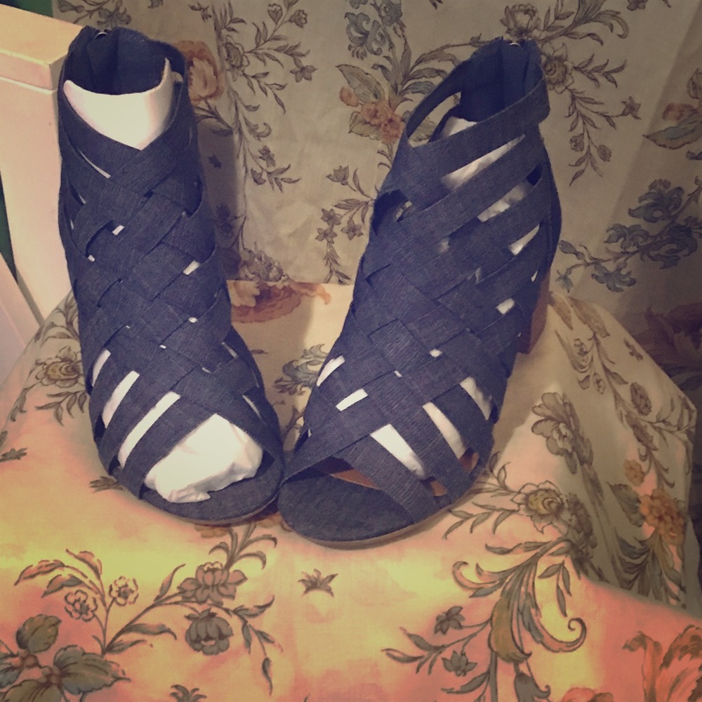 Denim Sandals